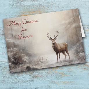 Forest Dee Christmas in Wisconsin Card