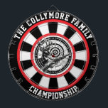 Forest Deer Bullseye Artwork Dartscheibe<br><div class="desc">Ein gewagtes Design eines Hirsches in einem ruhigen Wald, gerahmt mit einem scharfen kreisförmigen Ziel.</div>