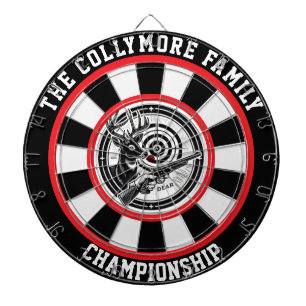 Forest Deer Bullseye Artwork Dartscheibe