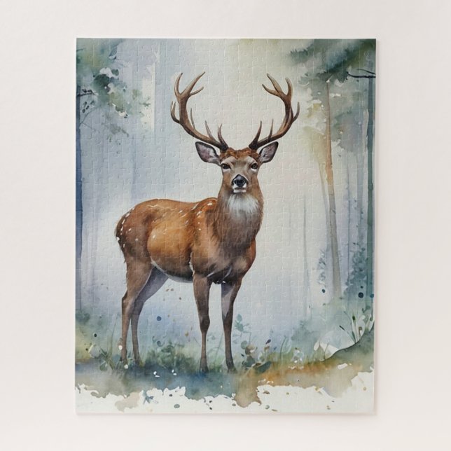 Forest Deer Puzzle (Vertikal)