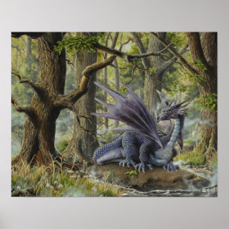 Forest Dragon - von Marc-André Huot Poster