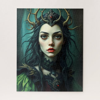 Forest Dryad Queen Mystical Nature Elf Puzzle