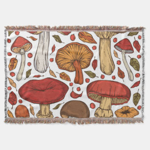 Forest Edibles: Vintage Wildsammlung. Decke