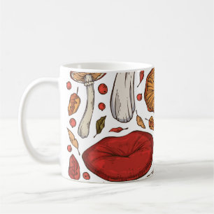 Forest Edibles: Vintage Wildsammlung. Kaffeetasse