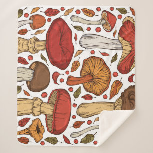 Forest Edibles: Vintage Wildsammlung. Sherpadecke