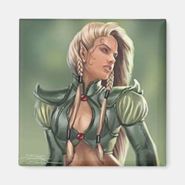 Forest Elf Magnet (Vorne)