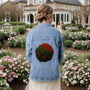 Forest Ember Glow Jeansjacke