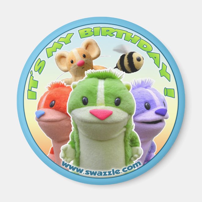 Forest Fables Birthday Magnet (Vorne)