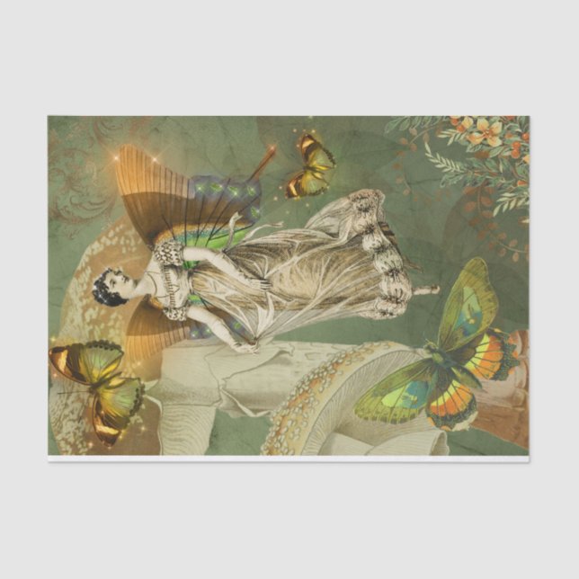 Forest Fairy Seidenpapier (Vorderseite)