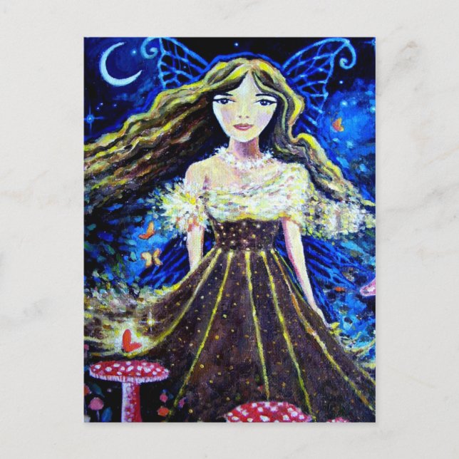 Forest Fee Princess - Postkarte (Vorderseite)