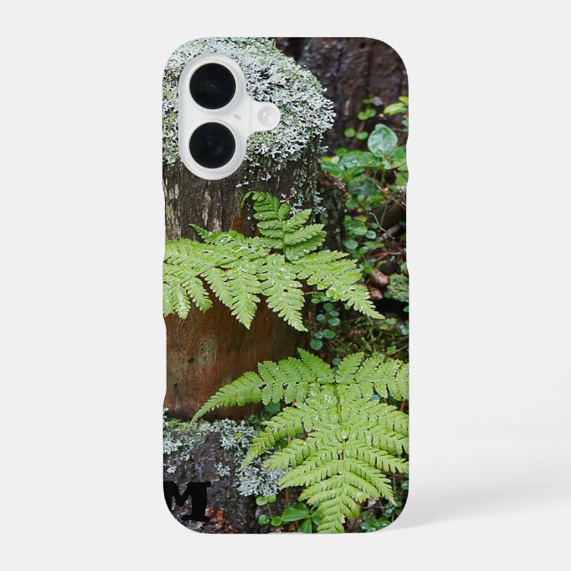 Forest Fern Green Nature Phone Case iPhone 16 Hülle (Rückseite)