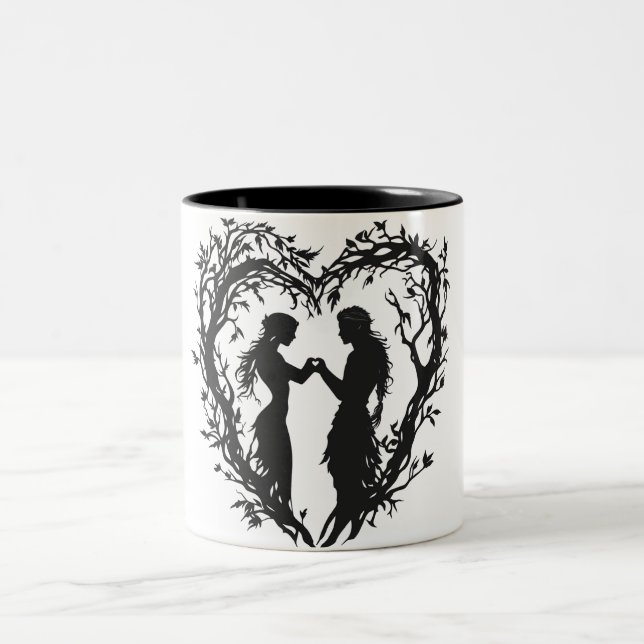 Forest Fervor Zweifarbige Tasse (Mittel)