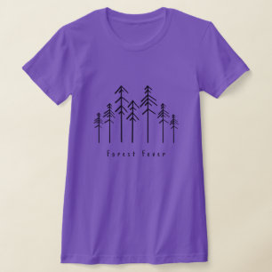 **Forest Fever Modern Boho T-Shirt