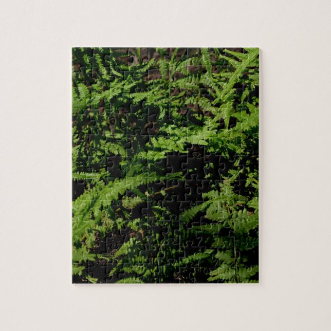 Forest Floor Ferns Puzzle (Vertikal)