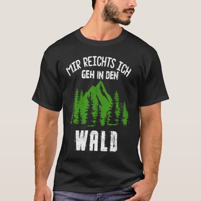 Forest Forestry Worker Forestry T-Shirt (Vorderseite)