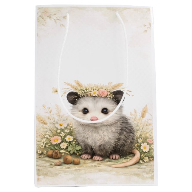 Forest friend woodland opossum  mittlere geschenktüte (Vorderseite)