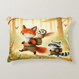 Forest Friends Accent Pillow Dekokissen