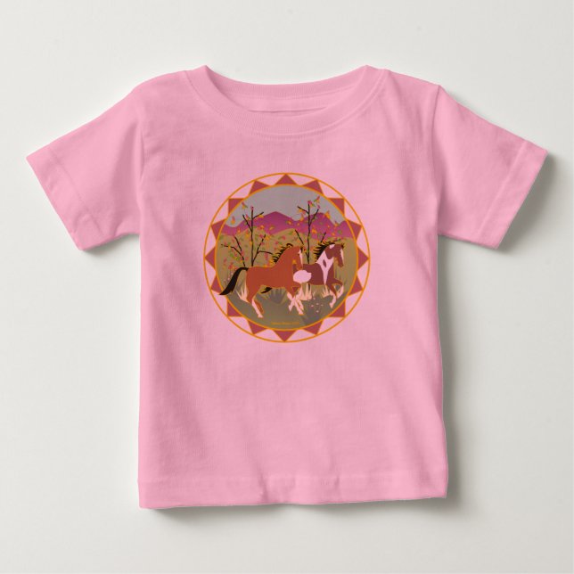 Forest Frolic Longsleeve Kleinkind T - Shirt (Vorderseite)