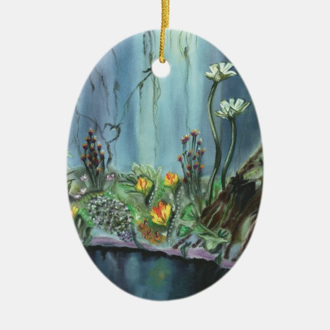 Forest Garden Keramik Ornament (Vorne)