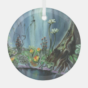 Forest Garden Ornament Aus Glas