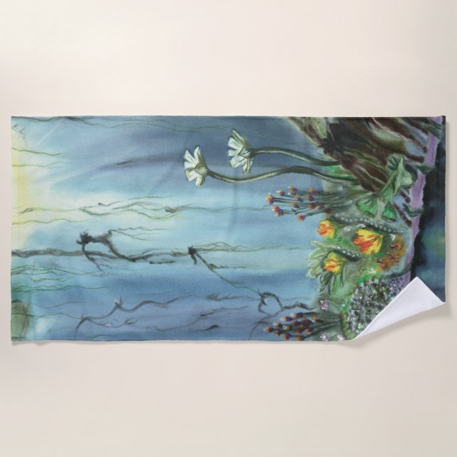 Forest Garden Strandtuch (Vorderseite)