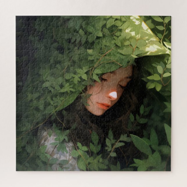 Forest Girl Anime Puzzle (Vertikal)