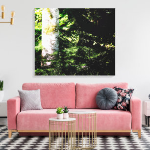 Forest Glow Stretch Canvas Print Leinwanddruck