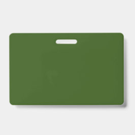 Forest Green #325513, Cactus Ausweis