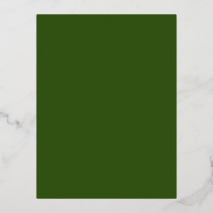 Forest Green #325513, Cactus Folien Feiertagspostkarte