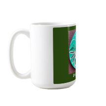 Forest Green Abstrakt Art Personalisiert