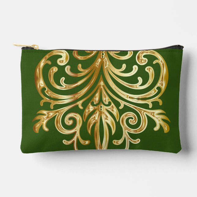Forest Green, Christmas Gifts Authority® Zubehörtasche (Vorderseite)