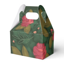 Forest Green Floral Fevor Box