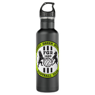 Forest Green Rovers FC Essential T Shirt Edelstahlflasche