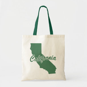 Forest Green Staat California Form Tote Tasche