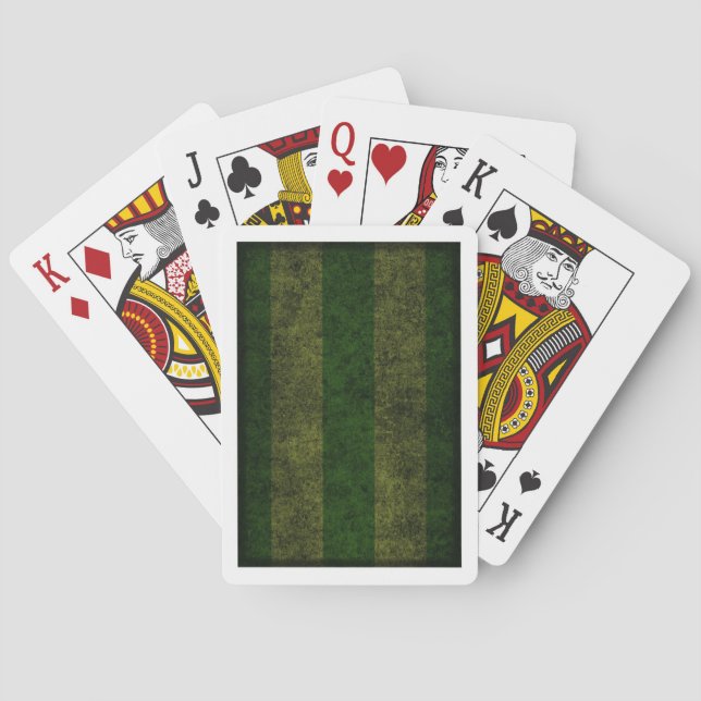 Forest Green Strip Deck Spielkarten (Rückseite)