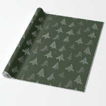 Forest Green-WeihnachtsPackpapier