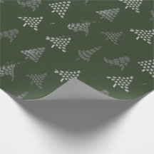 Forest Green-WeihnachtsPackpapier