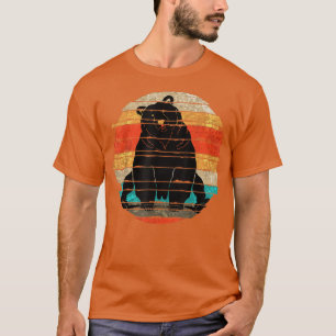 Forest Grizzly Bear Lover Wildlife Animal R T-Shirt