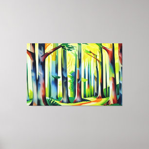 Forest Grove Canvas Print Leinwanddruck