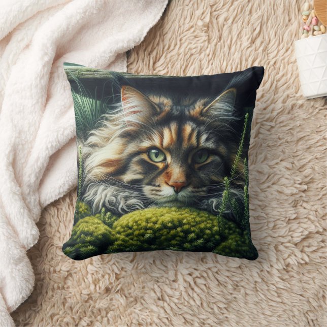Forest Guardian Feline Kissen (Decke)