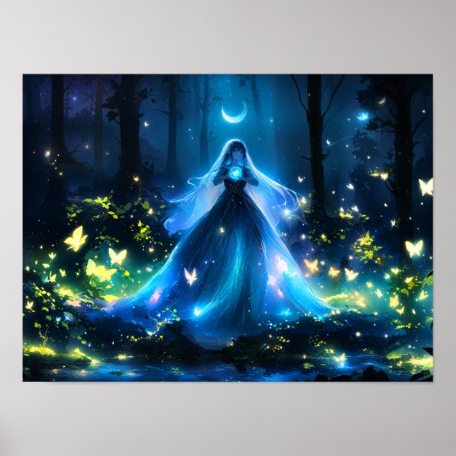 Forest Guardian of Moonlight Poster (Vorne)