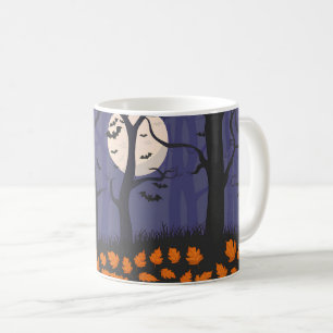 Forest Halloween Kaffeetasse