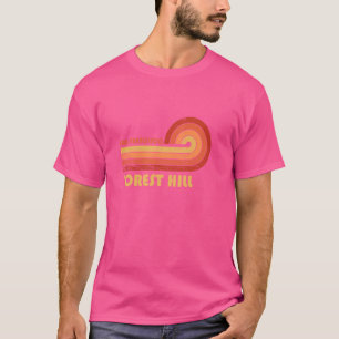 Forest Hill San Francisco Kalifornien Retro Vintag T-Shirt