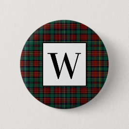 Forest Hunter Tartan Button