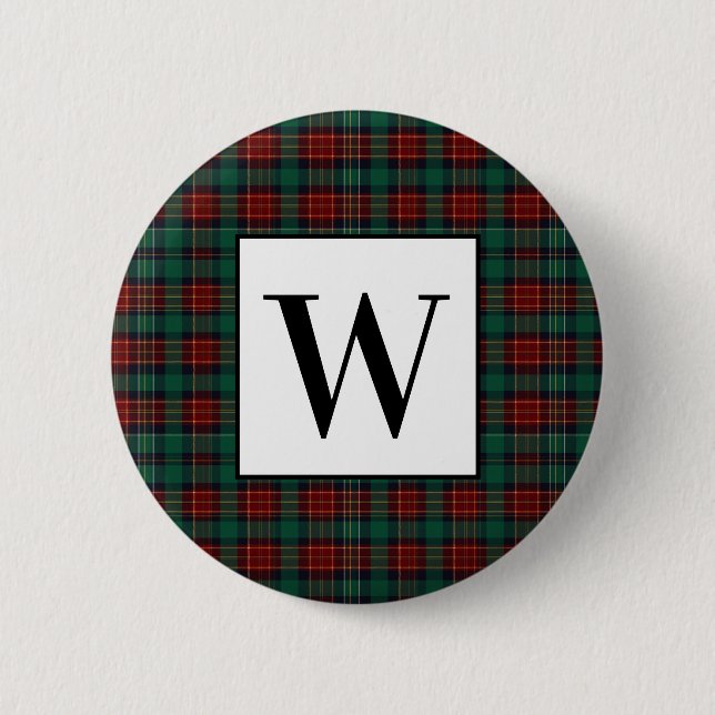 Forest Hunter Tartan Button (Vorderseite)