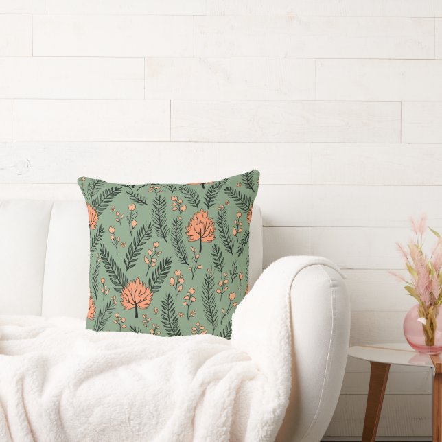 "Forest image muster design pillow" Kissen (Liege)