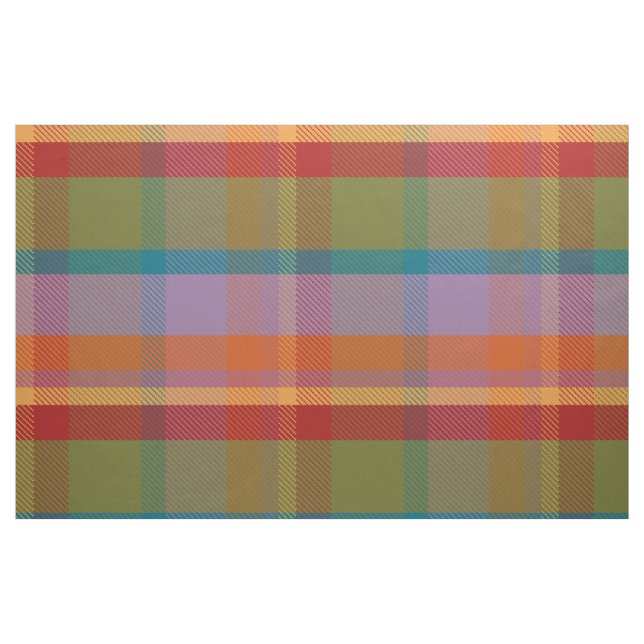Forest Kariert FF Stoff (Fat Quarter (45,7 x 55,9 cm))