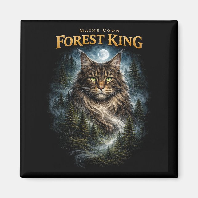 Forest King Magnet (Vorne)