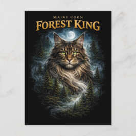 Forest King Postkarte