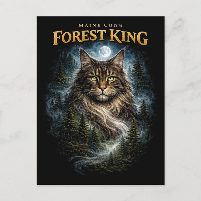 Forest King Postkarte (Vorderseite)